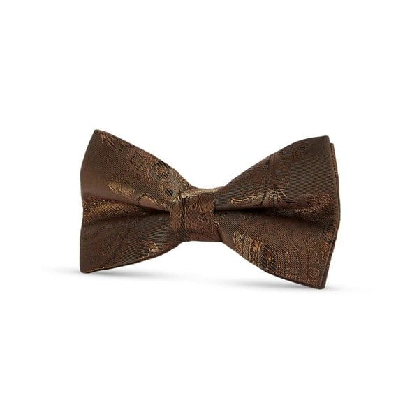 Paul Andrew Boys Paisley Floral Satin Bow Tie