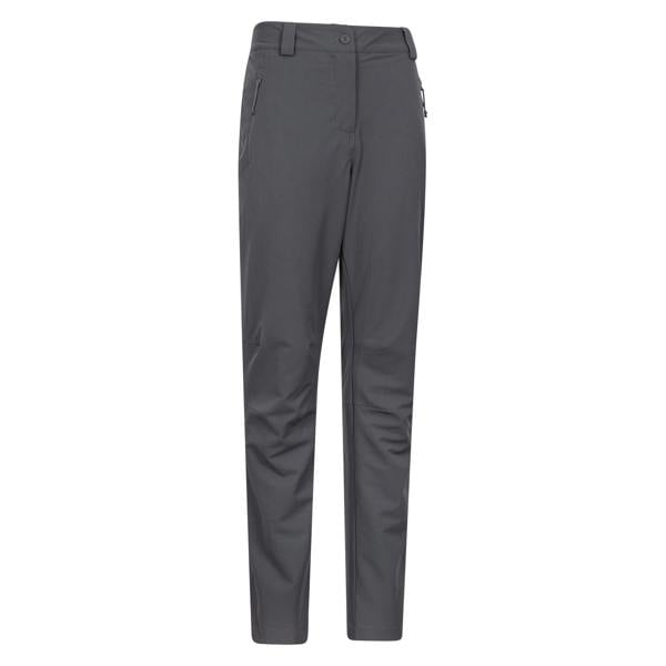 Mountain Warehouse Womens/Ladies Arctic II Thermal Fleece Hiking Trousers - Dark Grey - 