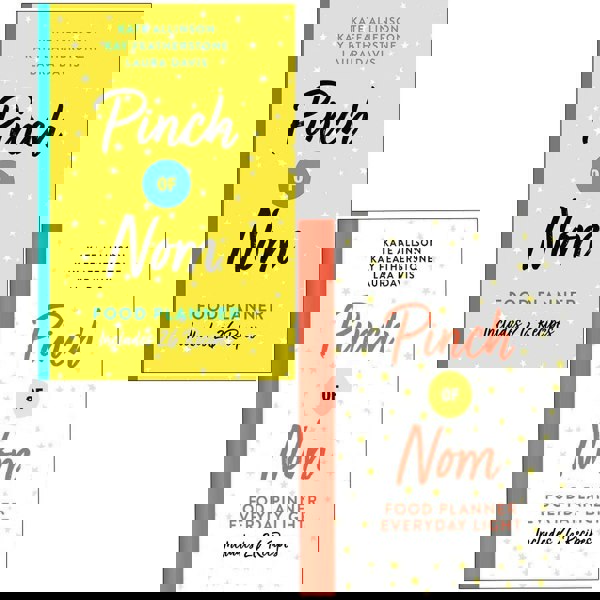 Pinch of Nom Food Planner & Pinch of Nom Food Planner Everyday Light [Hardcover] by Kay Featherstone 2 Books Collection Set