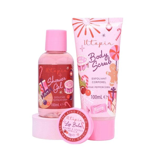 The Kind Edit Co. Utopia Happiness Cosmetics Bag Gift Set