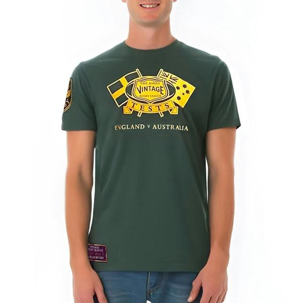 Ellis Rugby Rugby League Ashes Green T-Shirt