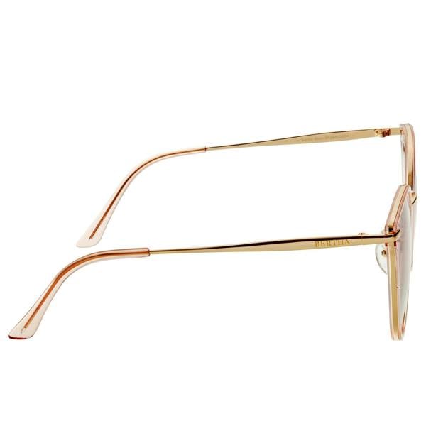 Bertha Moon Polarized Sunglasses - Gold/Pink - BRSBR056C4