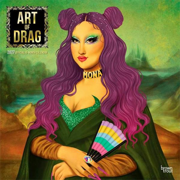 Pride Art of Drag Calendar 2027, Wall Calendars, Month To View, Art, Gift