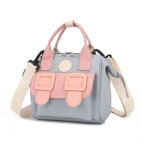 Anymom Mommy Baby Changing Bag Blue Backpack Big Capacity Handbag