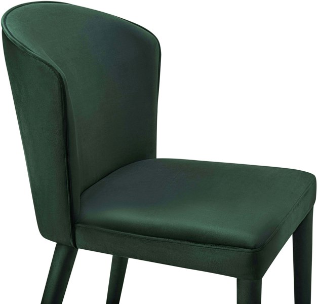 Furniture Edit Metropolitan Forest Green Velvet Chair