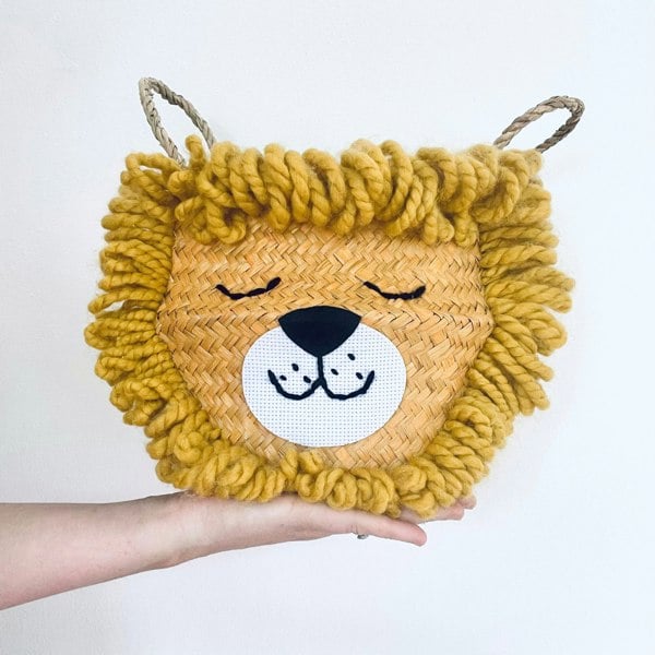 Bellybambino Yellow Lion Basket - Small