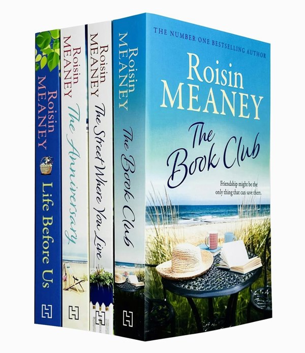 Roisin Meaney 4 Books Set The Book Club, The Street Where You Live, The Anniversary & Life Before Us