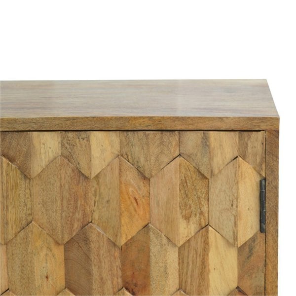 Artisan Furniture Pineapple Carved Cabinet