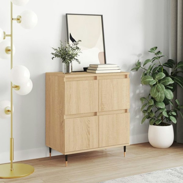 Berkfield Sideboard Sonoma Oak 60x35x70 cm Engineered Wood