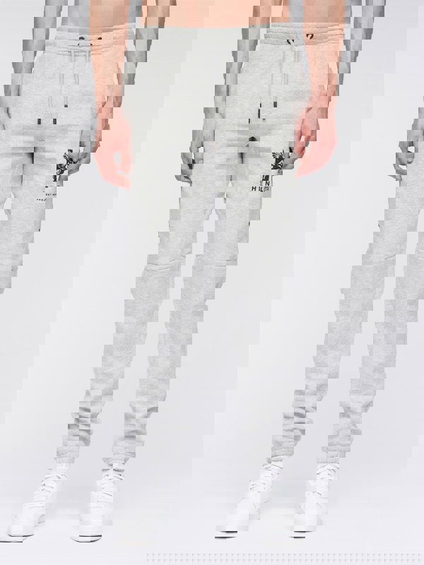 Henleys Tapehen Joggers Grey Marl
