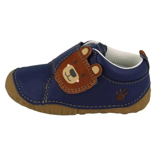 Start-rite Boys Startrite Pre Walker Cruiser T Bar Shoes Bear Hug