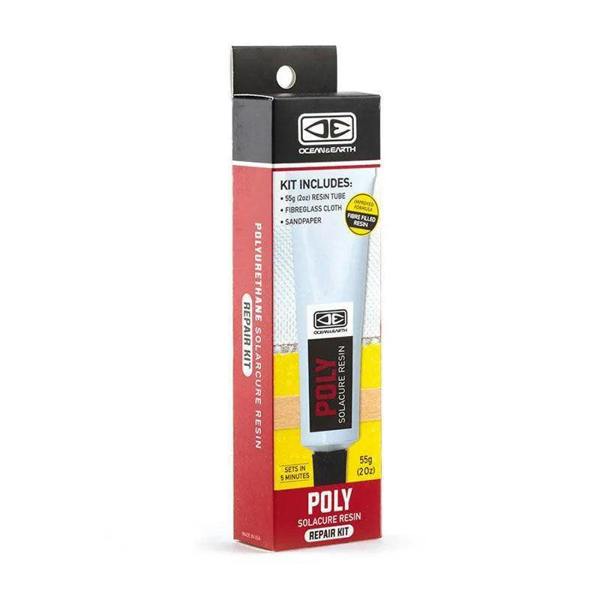 Ocean & Earth Polyurethane PU Solacure Surfboard Repair Kit 55g