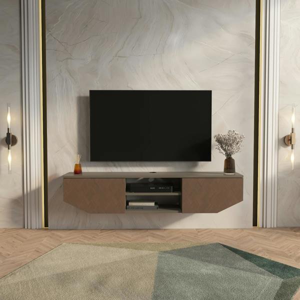 Decorotika Hera Modern Tv Stand TV Cabinet for TV's up to 65"