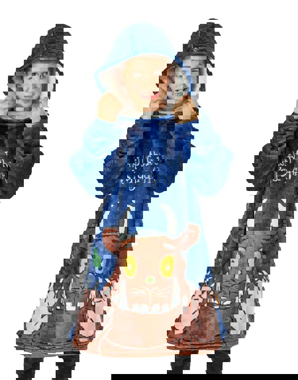 Gruffalo & Friends Boys Blue Blanket Hoodie