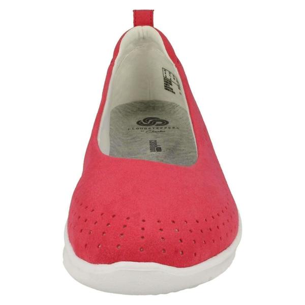 Clarks Ladies Cloud Steppers By Clarks Flat Shoes Step Allena Sea