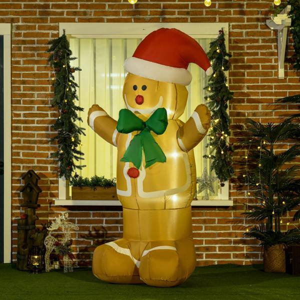 Inflatable Gingerbread Man