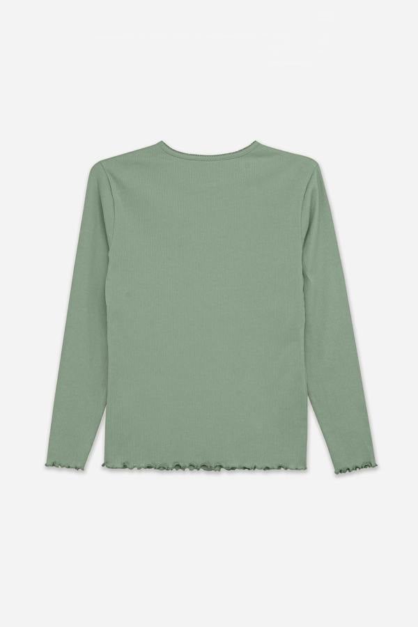 ENORSIA Lettuce Hem L/S T-shirt & Leggings Co-order Sets