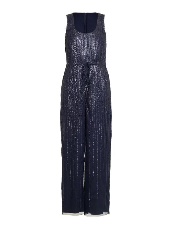 Rose & Nancy Indigo Sequin Jumpsuit