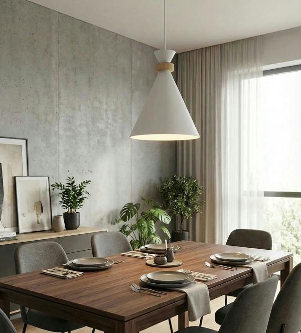 Emibig ZERO Pendant Lamp 1 x E27 White