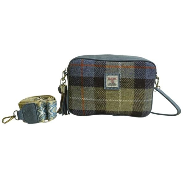 Love EMVY Buchanan Tartan Tweed Shoulder Bag