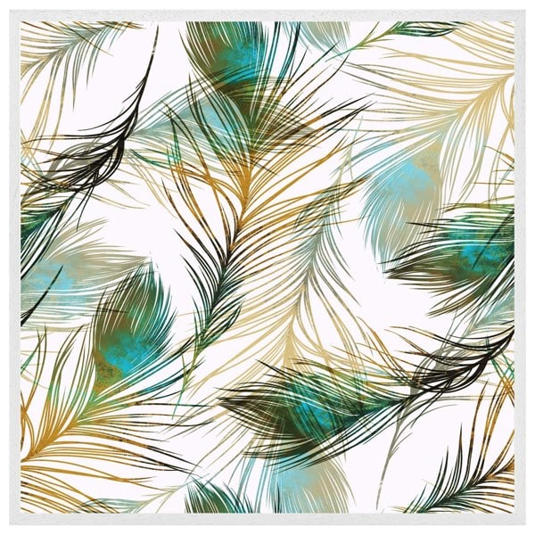 Benjamin Tate Design Imprints peacock feathers (Picutre Frame)