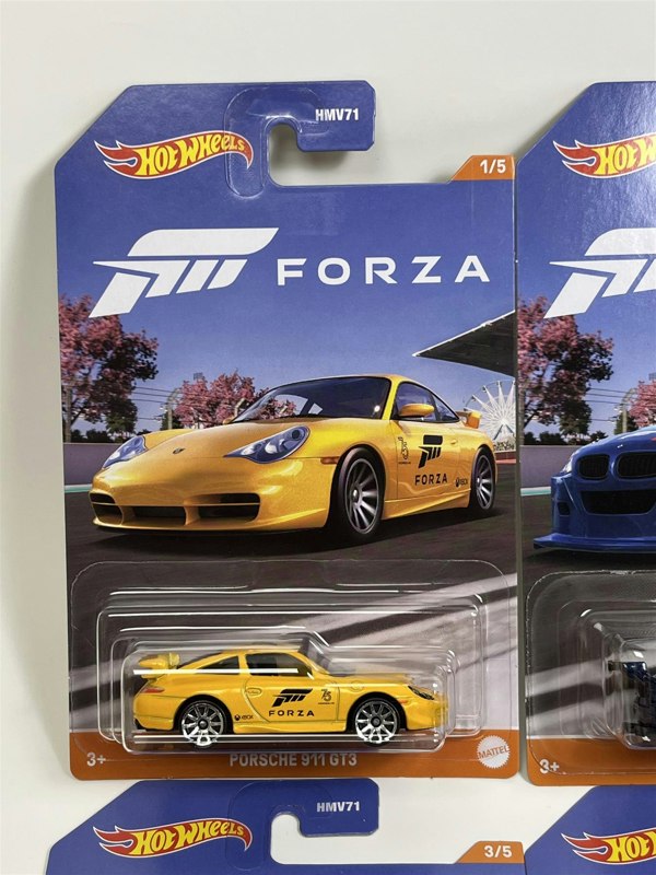 Hot Wheels Forza Set of 4 Cars 1:64 Scale Hot Wheels HMV71 978D