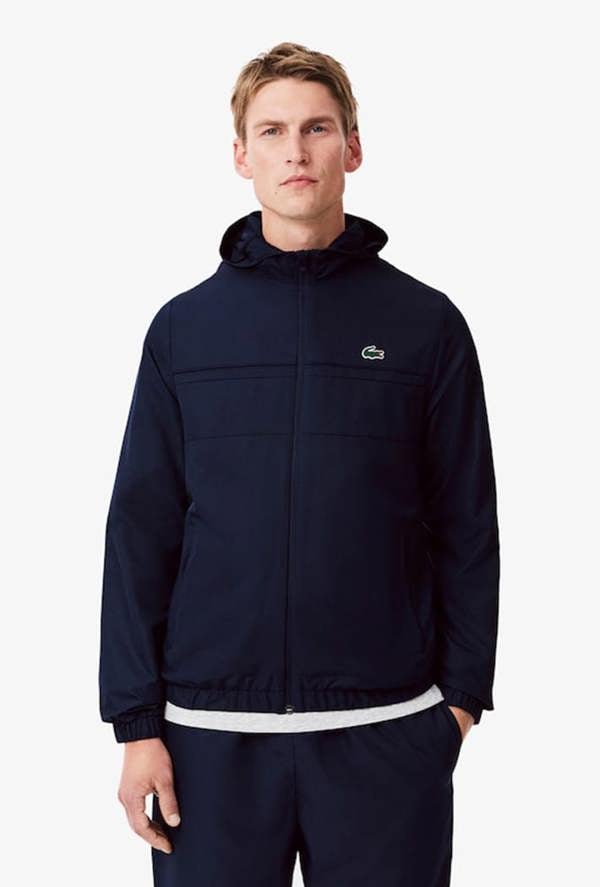 Lacoste Men's Water-Repellent Sport Track Jacket