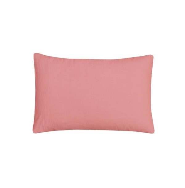 Smart Living Pure Cotton Housewife Pillowcase - Dark Rose
