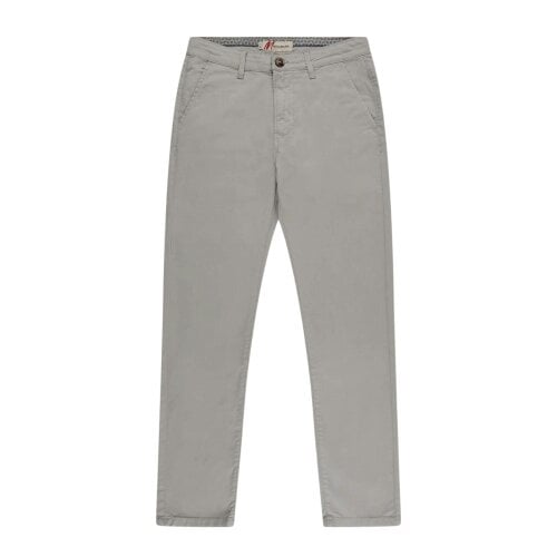 Mish Mash Bromley casual 4 pocket tapered chino - Lt Grey
