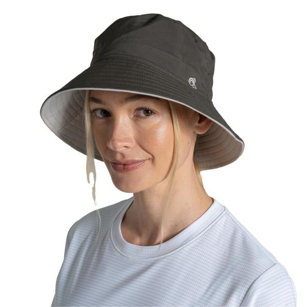 Craghoppers III Nosilife Bucket Hat - Woodland Green/Parchment - 