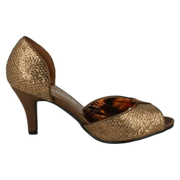 Anne Michelle Ladies Anne Michelle Slip On Heeled Shoes
