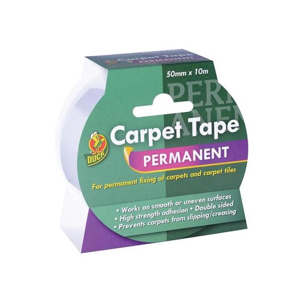 Shurtape Duck Tape Permanent Carpet Tape 50mm X 10m - Multi Colour - 