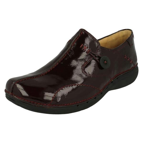 Clarks Ladies Clarks Un Structured Slip On Shoes Un Loop