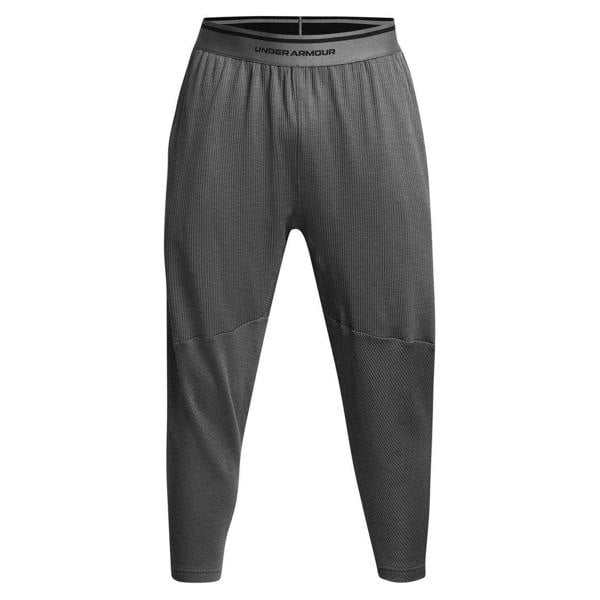 Under Armour Mens Ribbed Jogging Bottoms - Grey - 