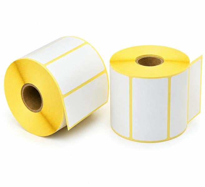 ATEK 1000 Direct Thermal Labels 76x39mm 25mm Core for Zebra GK420D ZD220 ZD230 ZD421