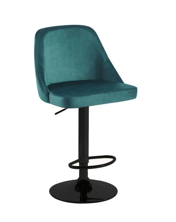 HYGRAD BUILT TO SURVIVE Velvet Bar Stools Height Adjustable Swivel Soft Padded Velvet Kitchen Bar Stools Home Bar Kitchen Counter Bar stools