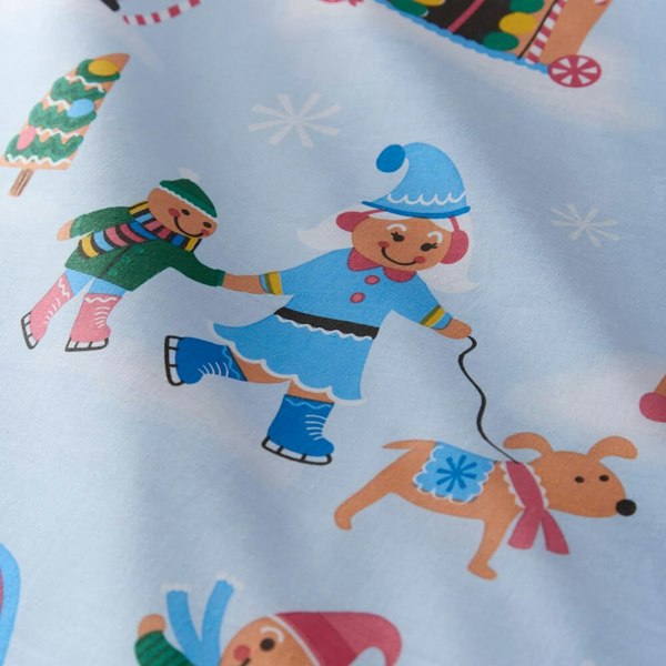 Gingerbread Village Christmas Bedding - Happy Linen Company