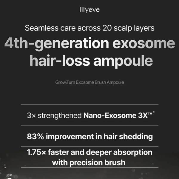 LILYEVE GrowTurn Exosome Brush Ampoule 100ml