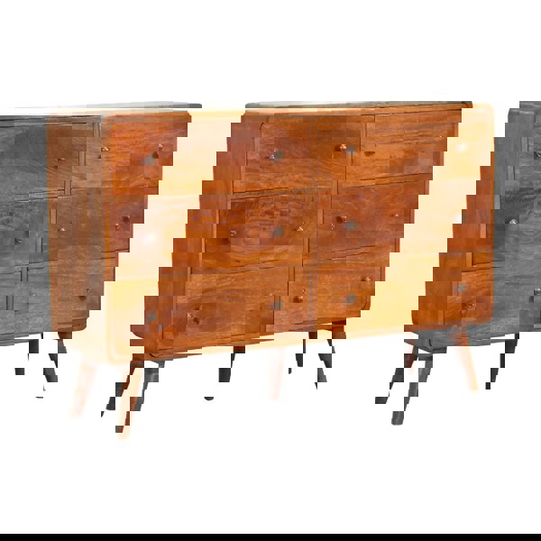 Artisan Furniture Large Curved Chestnut Chest