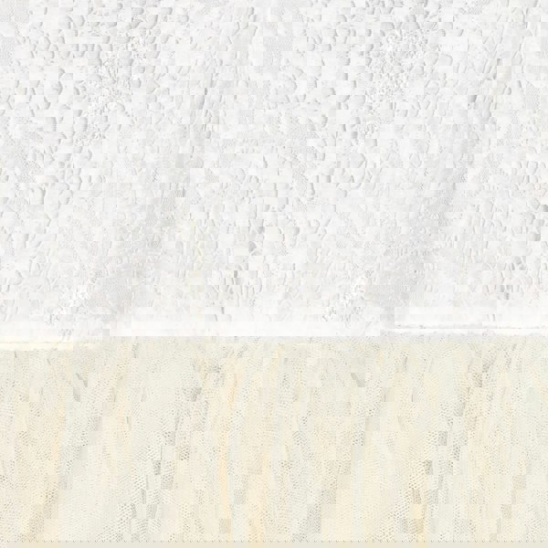 Close up of tulle shade