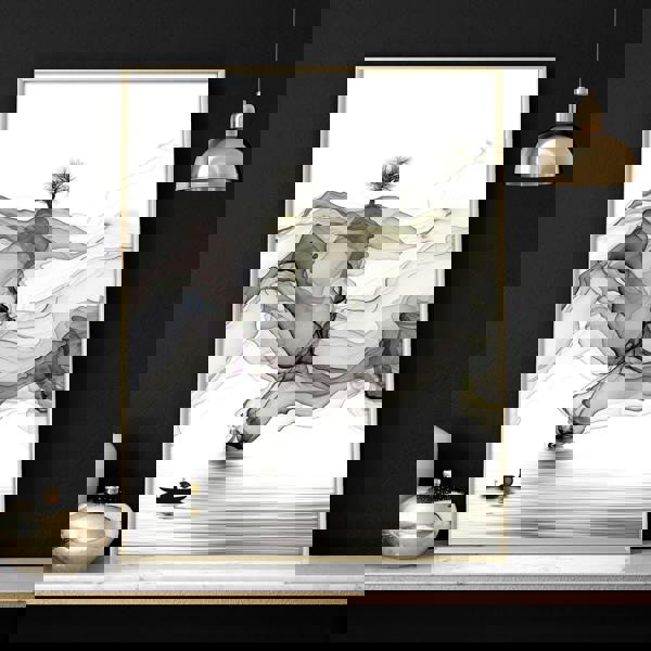 Framed Pictures For Living Room | Set of 3 wall art prints