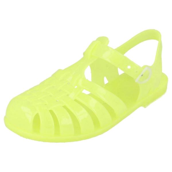 Spot On Girls Spot On Glow in the Dark Jelly Sandals