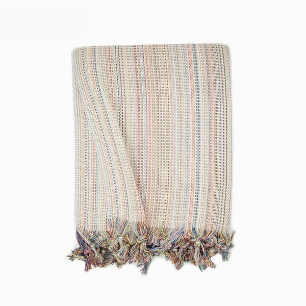 Cotton and Olive Myrtle XL Cotton Blanket