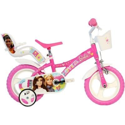 Dino Bikes Dino Barbie Rosa 12in Kids Girls Bike - Pink
