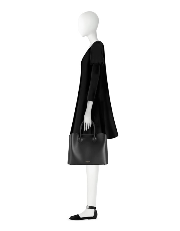 Le Parmentier Jackie Tote Bag - Black
