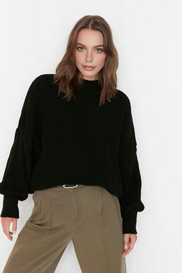 WOVCOR Basic Knit Sweater