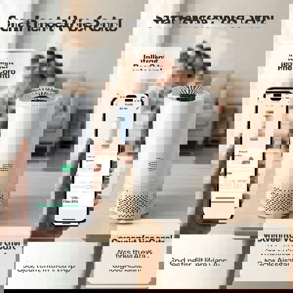 Spector Air Purifier HEPA APP Control Timer Filter Core 3-in-1 High-Efficiency