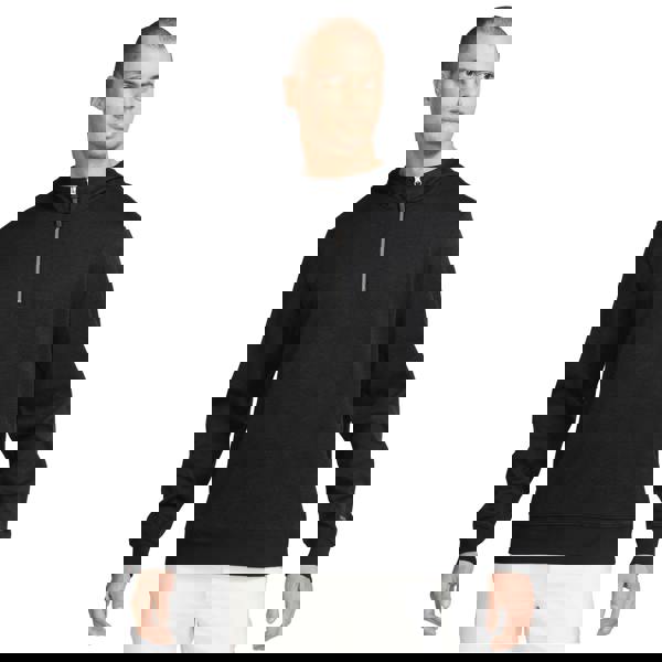 Nike Mens Dri-FIT Golf Hoodie - Black/Brushed Silver