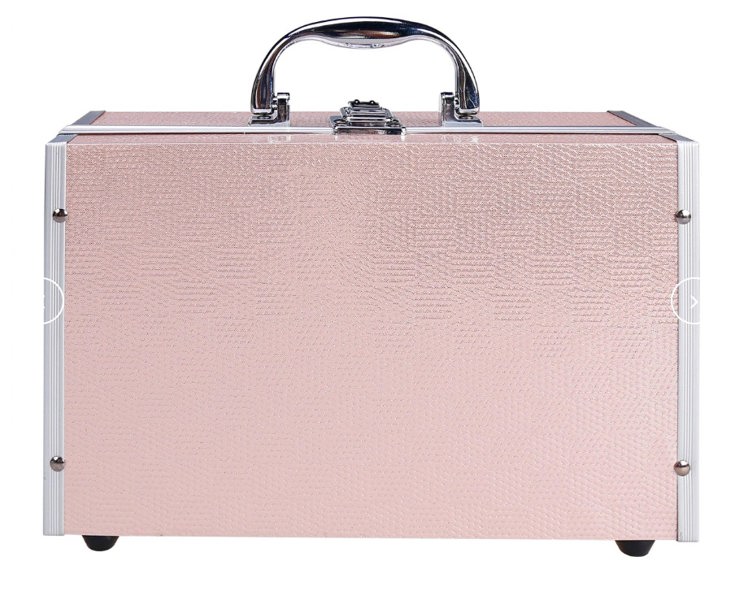 Glamza 42pc Eye Catcher Vanity Case - Light Pink Case