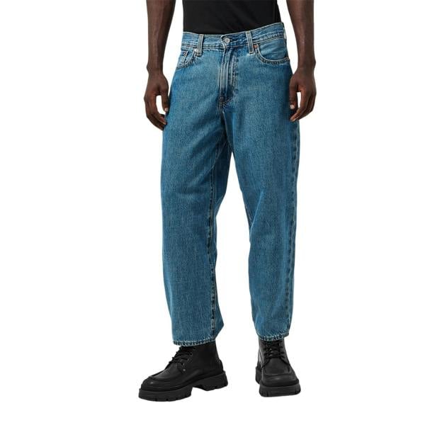 Levis Mens Wide Leg Baggy Jeans - Blue - 